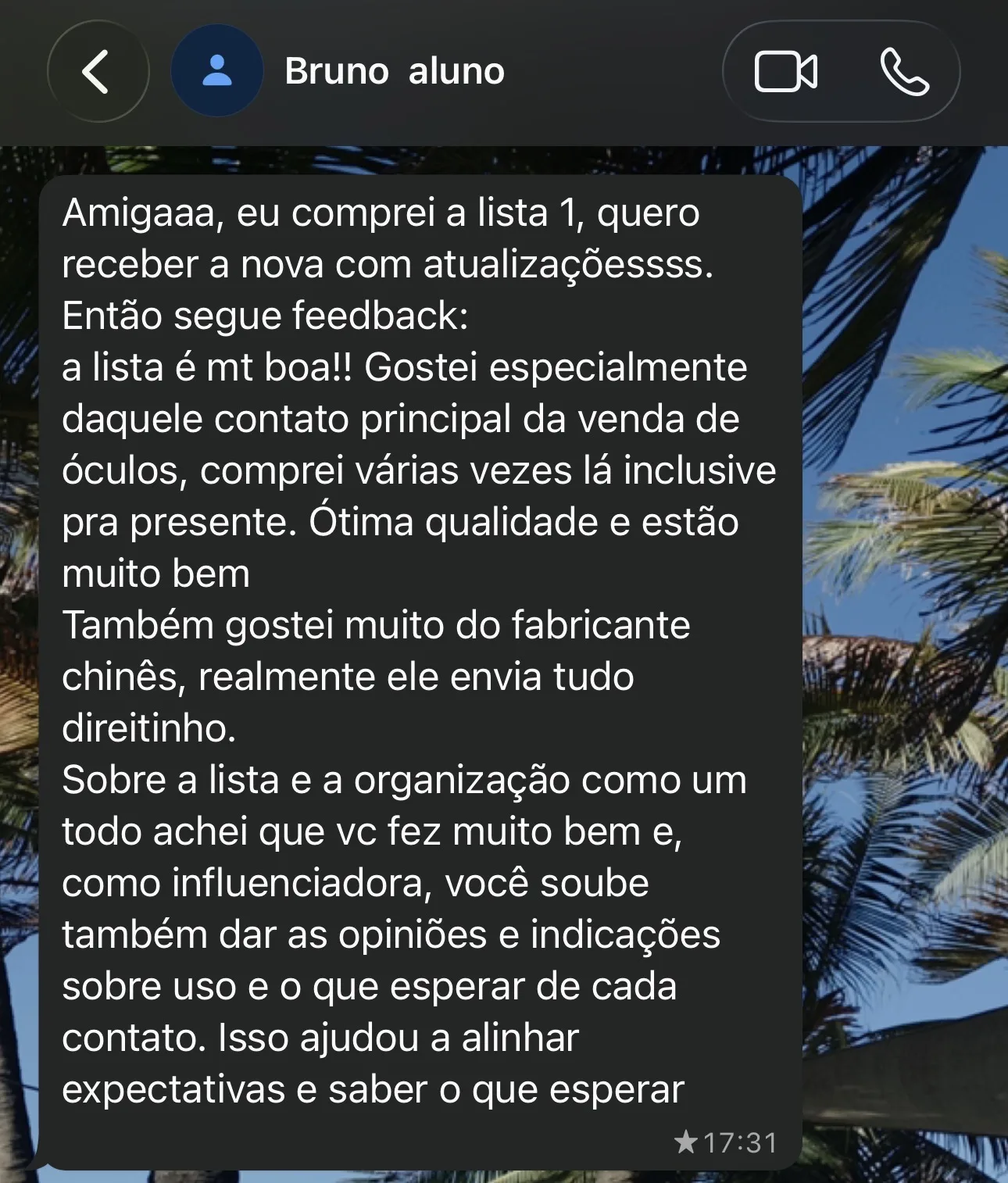 Depoimento 1